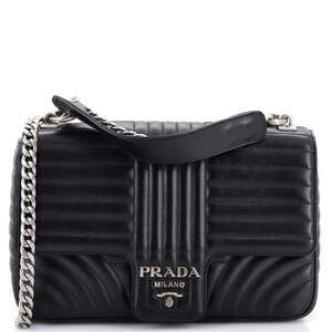 Prada Chain Flap Shoulder Bag Diagramme #254087P16B